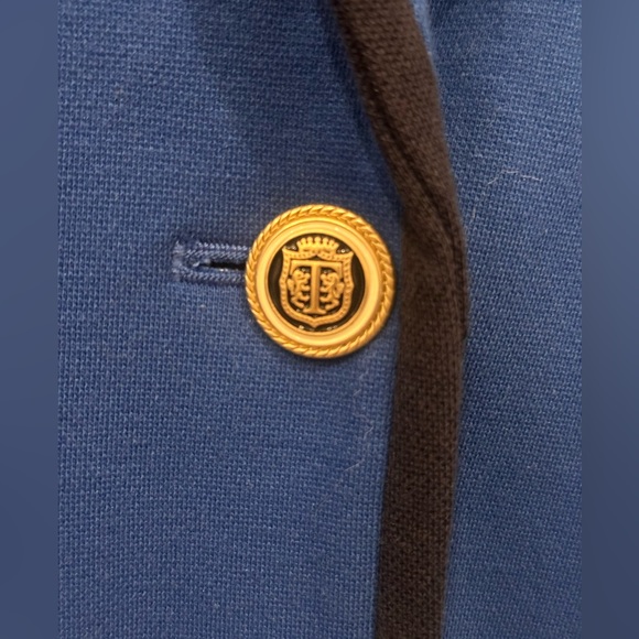 Electric Blue Blazer TALBOTS - Picture 4 of 9